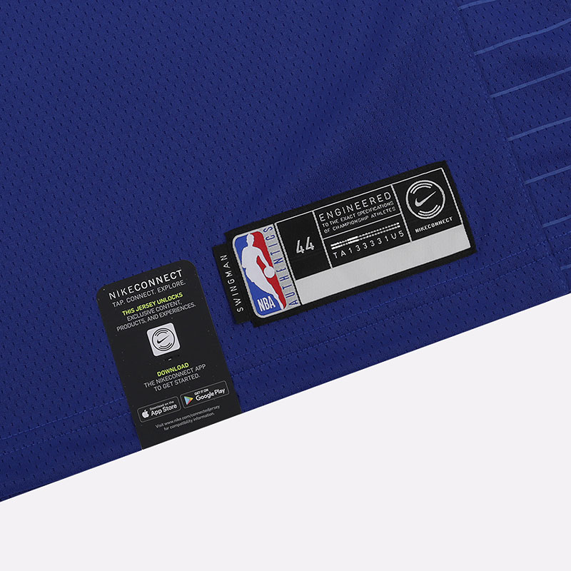 мужская синяя майка Nike Kawhi Leonard Clippers Icon Edition NBA Swingman 864481-406 - цена, описание, фото 2